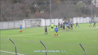 Video calcio AnziSan Cataldo 11 Promozione 12 giornata Calvello 2 dicembre 2018 [upl. by Islean]