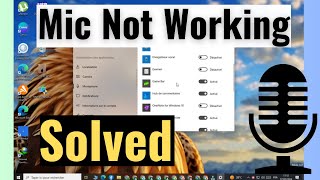 Fix Microphone Not Working on Windows 10 [upl. by Gretal483]