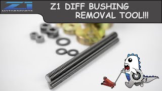 Z1 Motorsports  Differential Bushing Removal Tool [upl. by Syd]