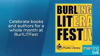 Celebrate books and authors for a whole month at BurlLITFest [upl. by Raual]