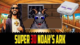 SUPER 3D NOAHS ARK  we weld the catapult of God in a religious Wolfenstein 3D game with commentary [upl. by Eceirahs]