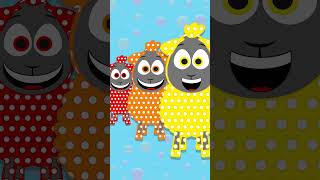 Big Bigger Biggest Song  POLKADOT SHEEP BabyBigMouth shorts kidssong dance toddler learn [upl. by Merrilee]