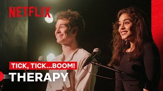 Andrew Garfield and Vanessa Hudgens Perform Therapy  tick tickBOOM  Netflix [upl. by Wj]