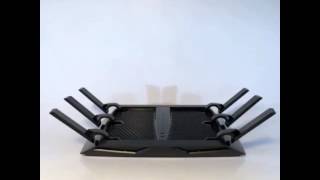 The new Netgear Nighthawk x6 AC3200 Triband wifi Router [upl. by Trebreh]