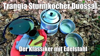 Trangia Spiritus Sturmkocher Duossal  Nach wie vor eine Legende [upl. by Tat]