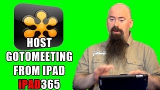 How to Start GotoMeeting on iPad [upl. by Diraj]