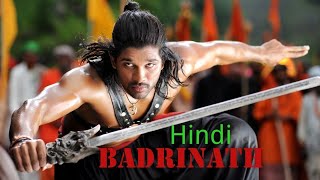 BADRINATH HD Sangharsh Aur Vijay Allu Arjun Ka Tamnna Bhatiya Superhit Action South Movie [upl. by Adnileb]