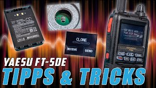 Yaesu FT5DE 📱 MARS Mod Tastencodes Split amp andere Tipps 06 [upl. by Anal]