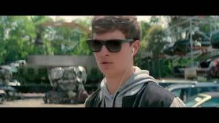 BABY DRIVER quotEasyquot by Commodores movie scene 2017 [upl. by Neleag]