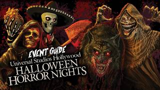 Halloween Horror Nights 2024 Guide to Universal Hollywood HHN  Houses Scare Zones amp More hhn [upl. by Roda900]