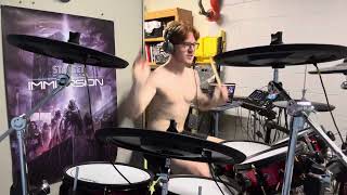 Thoughts amp Prayers  Motionless in White drum cover [upl. by Idnil258]