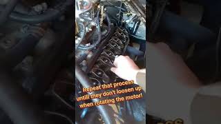 How to hydraulic valve adjustment 1965 ford mustang iron horse [upl. by Senga176]