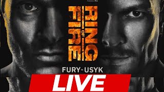 TYSON FURY vs OLEKSANDR USYK  LIVE STREAM COVERAGE [upl. by Enailil]