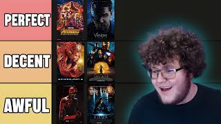 I Ranked EVERY Marvel Movie [upl. by Ikkiv]