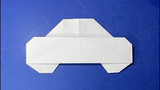 Origami Car  How to Make a Paper Car [upl. by Oilut]