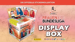 PANINI Frauen Bundesliga 202425 Sticker  DISPLAY BOX [upl. by Man]