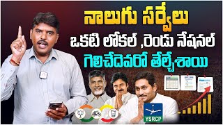 సర్వేలు ఎవరివైపు  Marokonam Analysis on AP 2024 Election Survey  TDP  Janasena  YSRCP  Aadhan [upl. by Azer20]