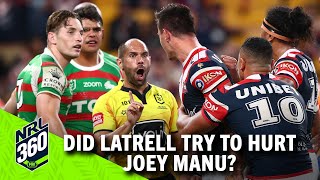 Did Latrell Mitchell INTENTIONALLY try to hurt Joey Manu  NRL 360  FOX League [upl. by Georas]