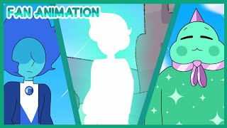 Elbatite and kyanite  Amazonite  Fusion request Steven universe fan animation [upl. by Killam]