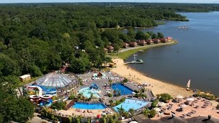 Camping Capfun 4 La Paillote camping dans les Landes avec piscine et lac [upl. by Ettigdirb]