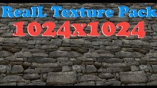 Minecraft Texture Pack Review  RealL Texture Pack 152 1024x1024 [upl. by Alleoj]