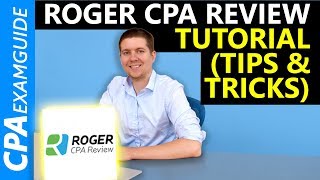 How To Pass The CPA Exam Using UWorld Roger CPA Review 2021 TUTORIAL [upl. by Atimed112]