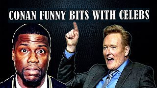 CONAN FUNNY BITS WITH CELEBS [upl. by Lagiba]