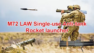 M72 LAW Single use antitank rocket launcher [upl. by Yolane]