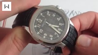 Patek Philippe Aquanaut 5167 Luxury Watch Review [upl. by Enenej]