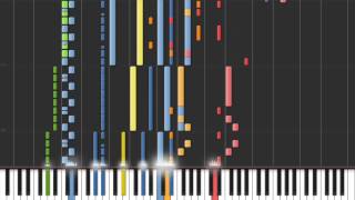 DragonforceThrough the Fires and the Flames Synthesia cover  Midi 1440p [upl. by Suhail]