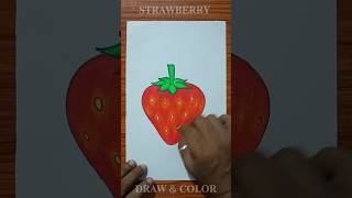 Il Easy drawing strawberry ll [upl. by Lydia]