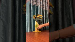 Beautiful Flower Vase Craft Idea short reel youtubeshort diycrafts viral trending flowervase [upl. by Thetos]