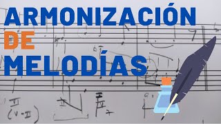 Cómo Armonizar una Melodía parte 1 [upl. by Arvind67]