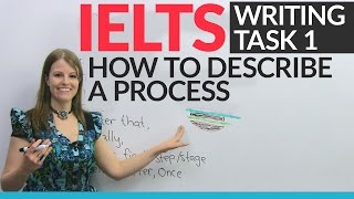 IELTS Writing Task 1 How to describe a process [upl. by Oirasan928]