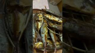 Fresh home made TINAPA dried steam fish in tea leaves simple yet good taste satisfyingvideo [upl. by Nodgnal]