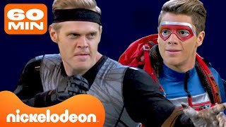 Henry Danger  La hora poderosa de las peleas de supehéroes en Henry Danger  Nickelodeon en Español [upl. by Aleacem]