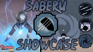 Shindo Life Saberu Showcase [upl. by Rudwik799]