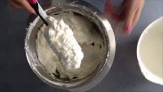 DIY  SERIA O KREMIE KREM MAĹšLANY NA BEZIE WYKONANEJ METODÄ„ WĹOSKÄ„ ITALIAN MERINGUE [upl. by Enamrahc]