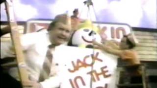 Jack in the box restaurants 1980classic tv commercial [upl. by Brody833]