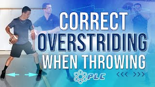 Quarterback Mechanics Correct Overstriding When Throwing [upl. by Akema696]