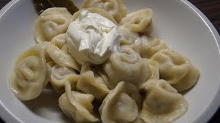 Pelmeni Пельмени How to make russian Pelmeni [upl. by Shaefer459]