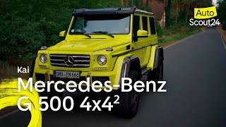 MercedesBenz G 500 4x4² auf die Größe kommt es an [upl. by Ecadnarb648]