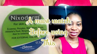 Nixoderm cream honest reviews  Everything about NIXODERM [upl. by Kraus]