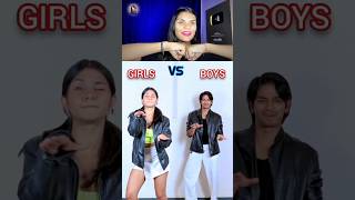 GIRLS VS BOYS DANCE 16 song dance short [upl. by Eiknarf]