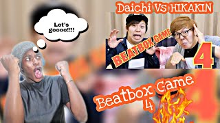 Beatbox Game 4  HIKAKIN vs Daichi Reaction [upl. by Whetstone]