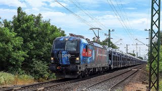 Hegyeshalom Tehervonat forgalom napközben🚆 Hegyeshalom Freight train traffic during the day 🚆 [upl. by Hardner733]