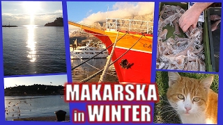 CROATIA  Makarska in winter [upl. by Venita]