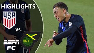 Sergiño Dest scores stunner in USMNT’s win over Jamaica  ESPN FC Highlights [upl. by Ita]