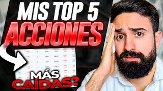 🤑 Las 5 ACCIONES con MAYOR RENTABILIDAD🔥PORTFOLIO ACTUALIZADO MEJORES EMPRESAS para INVERTIR 2023 [upl. by Woolley250]