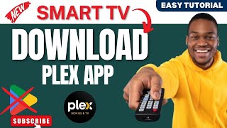 How to Download Plex App on Smart TV 2024 Without Google Play Store [upl. by Ardnasxela]